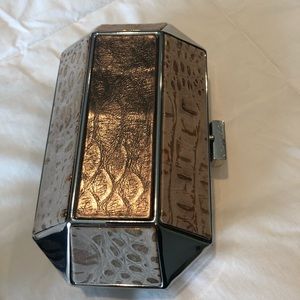 Tan & Brown clutch